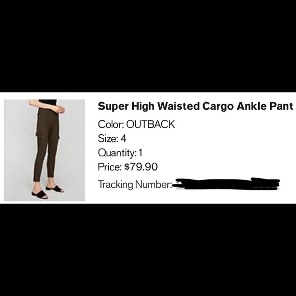 Express💥Super high waisted cargo pants - Picture 6 of 6